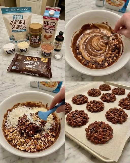 Sugar-Free No-Bake Star Crunch Cookies