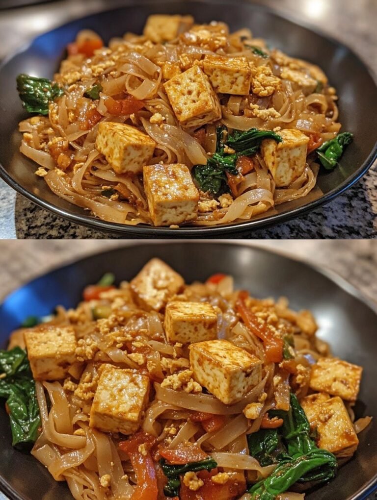 Vegan Tofu Pad Thai