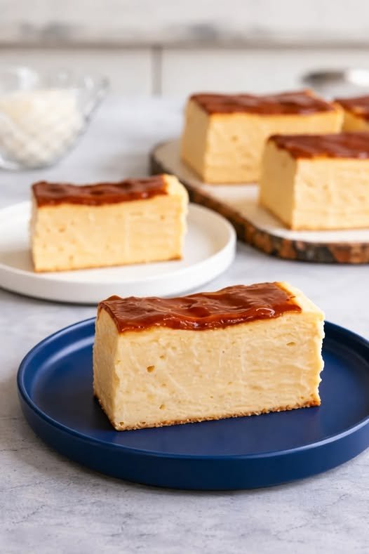 Sugar-Free 3-Ingredient Creamy Yogurt Cake