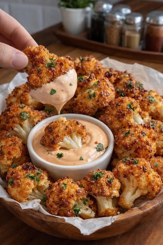 Crispy Vegan Bang Bang Cauliflower