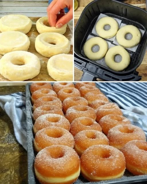 Diabetic-Friendly Air Fryer Donuts