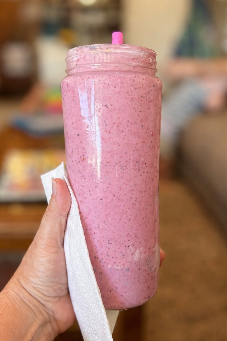 Vegan Berry Ice Cream