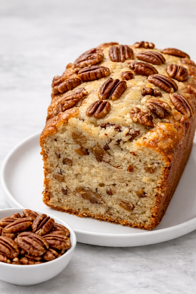 Sugar-Free Sweet Alabama Pecan Bread