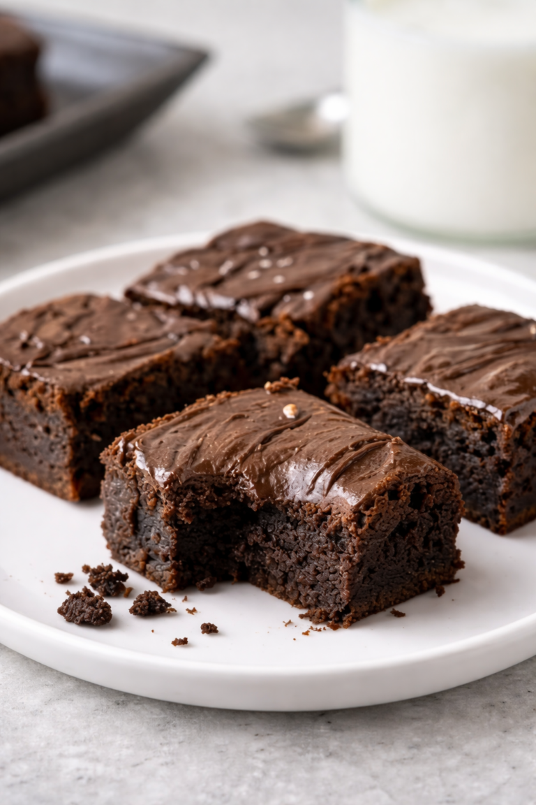 Vegan Flourless Brownies