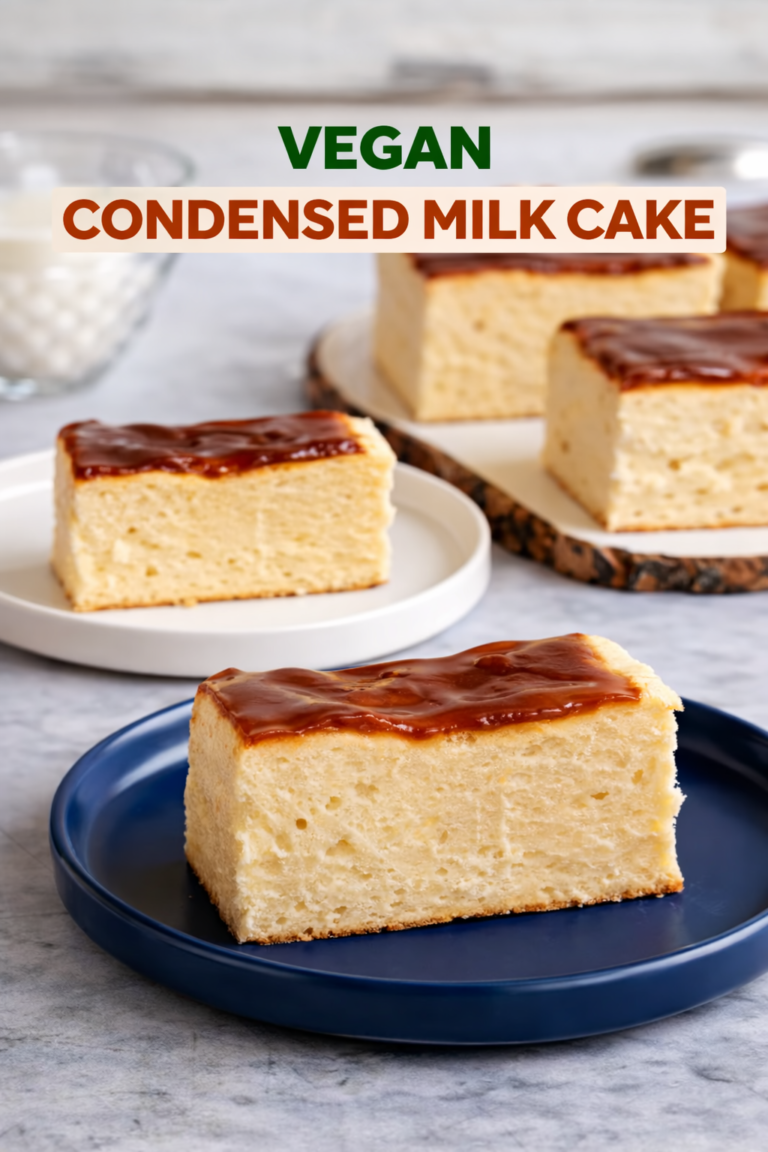 Vegan Condensed Milk Cake