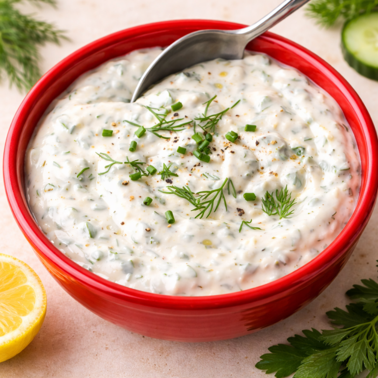 Creamy Dreamy Vegan Garlic Dip