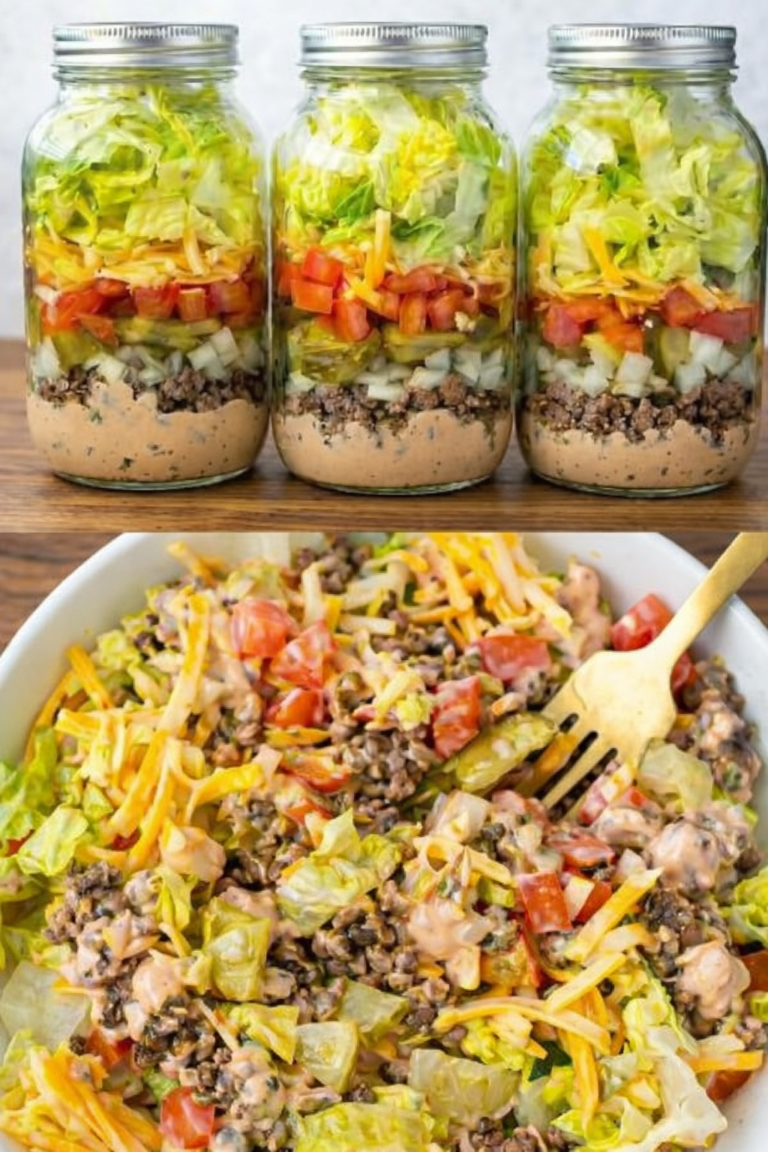 Vegan Taco Salad in a Jar