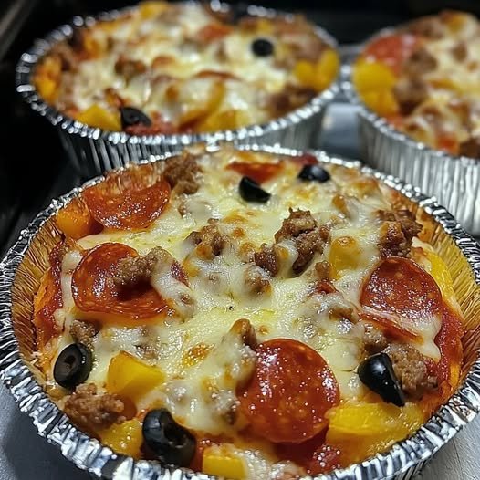Diabetic-Friendly Mini Pizza Bowls