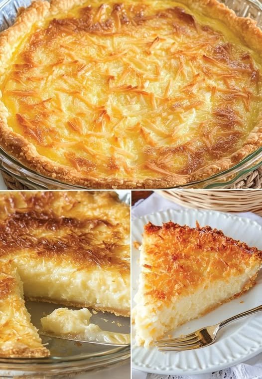 Diabetic-Friendly Crustless Coconut Custard Pie