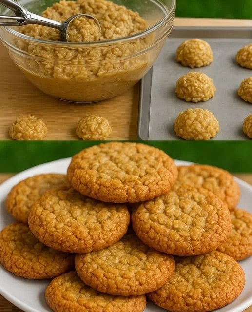 Diabetic-Friendly Soft & Chewy Oatmeal Cookies