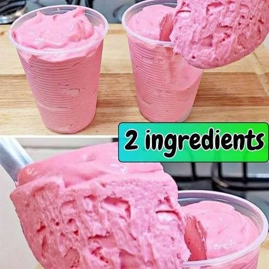 2-Ingredient Low Carb Strawberry Frozen Yogurt
