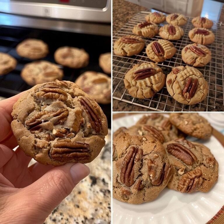 Low Carb Peanut Butter Pecan Cookies