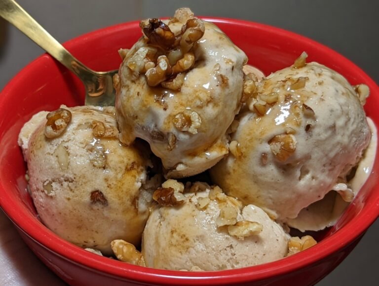 Vegan Maple Walnut Ice Cream Recipe