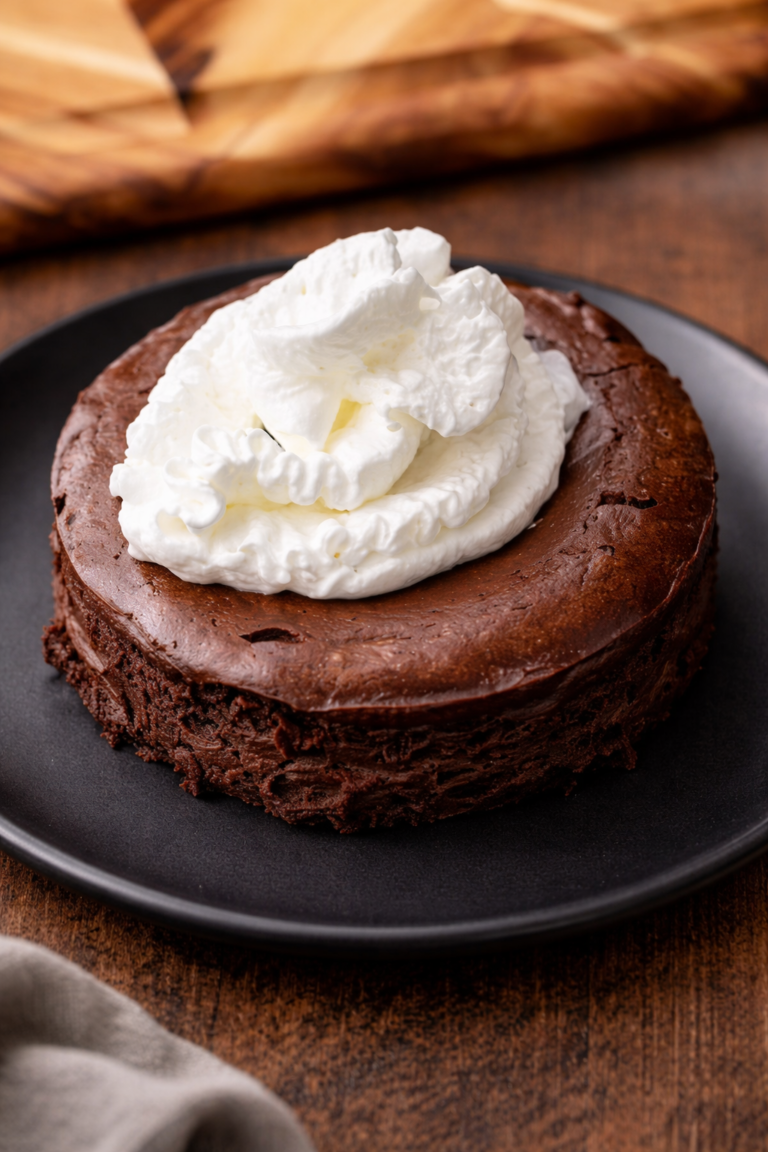 Vegan Flourless Chocolate Cake (Rich & Fudgy)