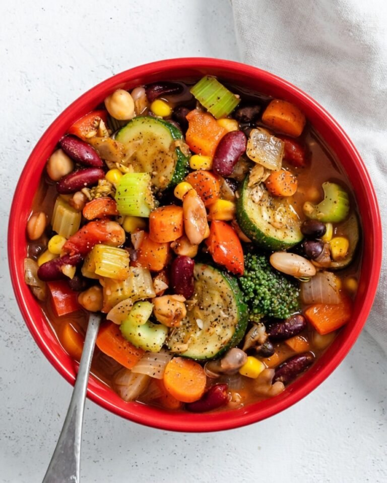 Vegan Vegetable Bean Soup Recipe