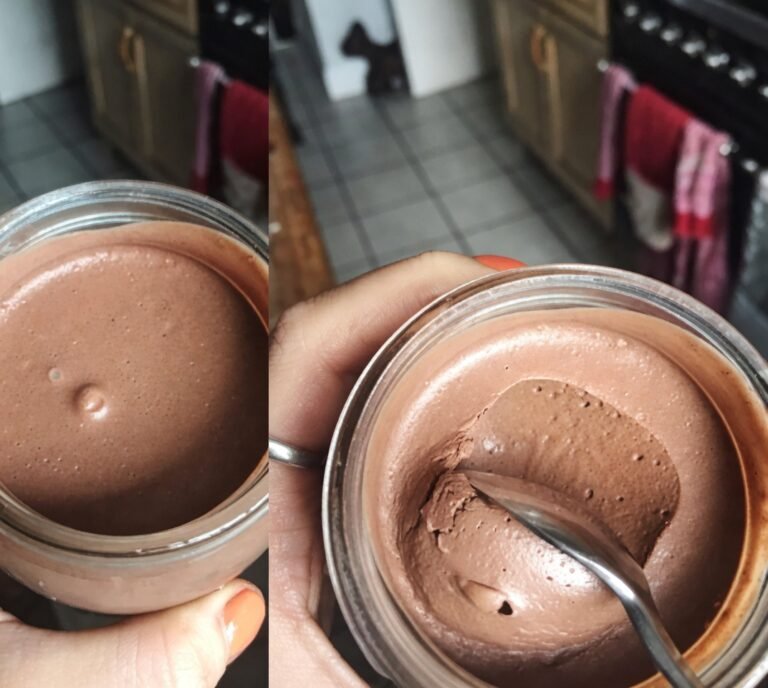 Low Carb Chocolate Pudding