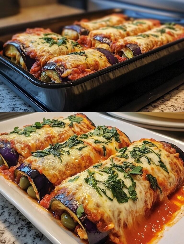Vegan Eggplant Rollatini