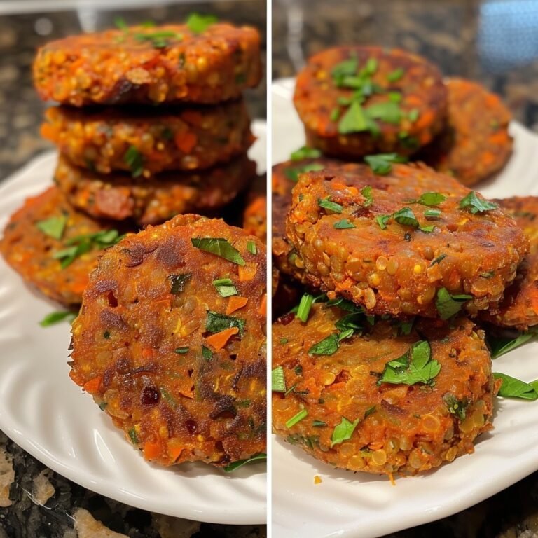 Vegan Lentil Burgers