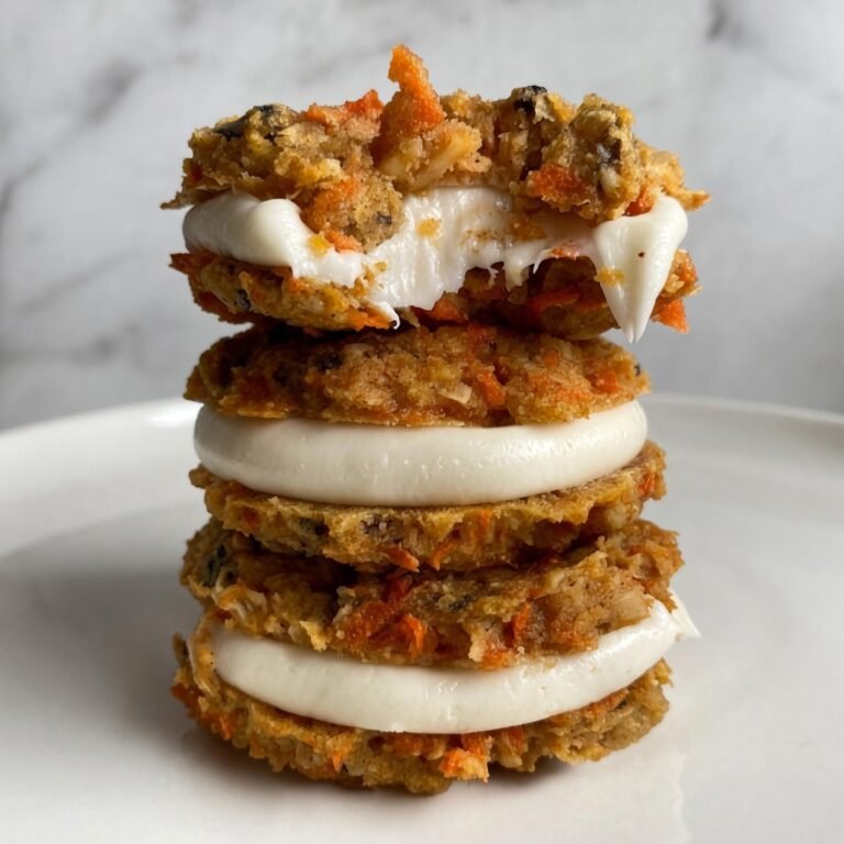 Low Carb Carrot Cake Whoopie Pies