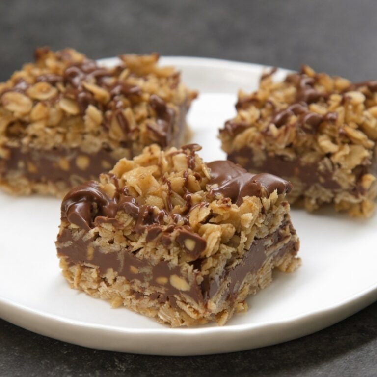 Vegan Chocolate Peanut Butter Crunch Bars