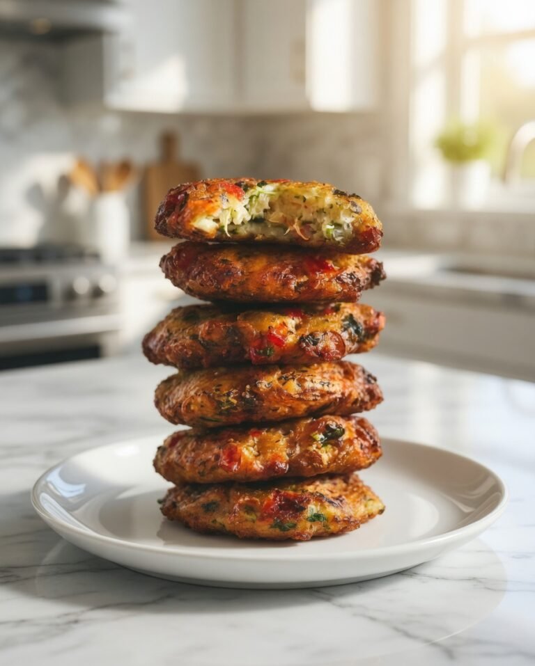 Crispy Vegan Vegetable Fritters