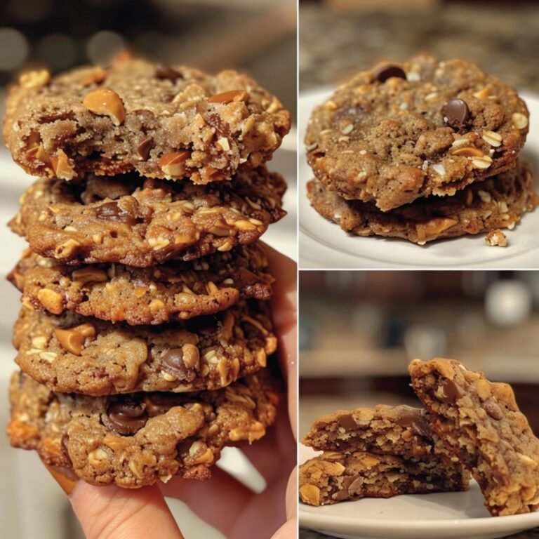 Vegan Oatmeal Peanut Chocolate Chip Cookies Recipe