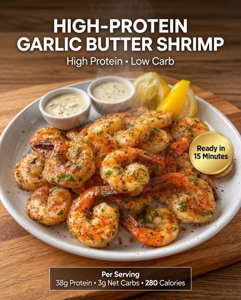High-Protein Garlic Butter Shrimp