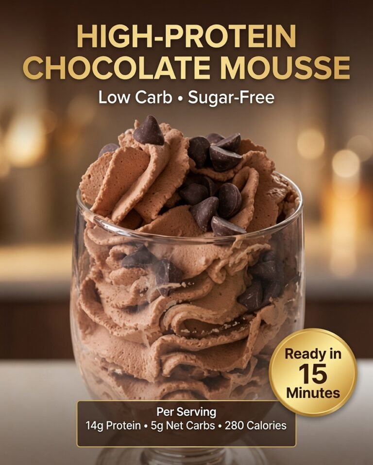 High-Protein Chocolate Mousse