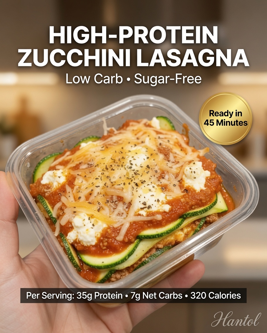 High-Protein Zucchini Lasagna