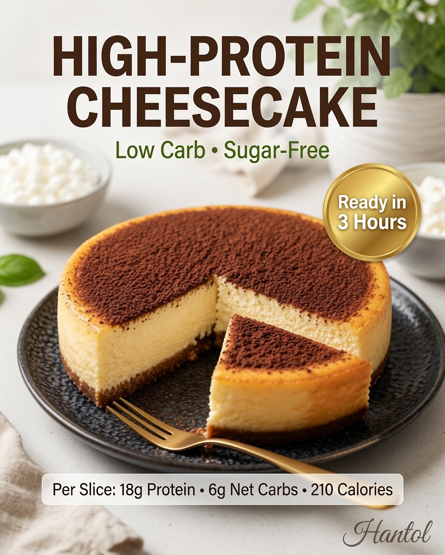 High-Protein Cheesecake