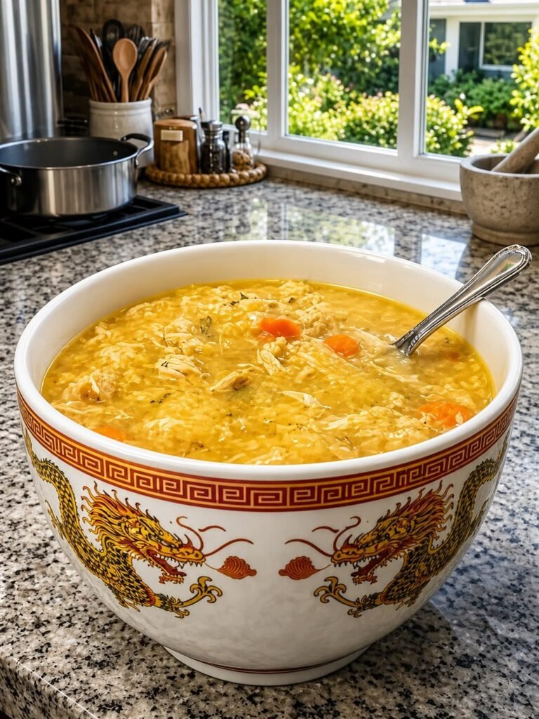 Golden Chicken Comfort Soup