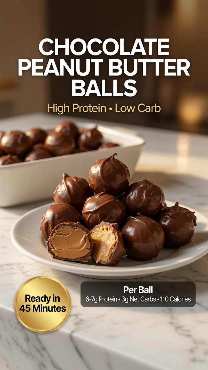 Chocolate Peanut Butter Balls