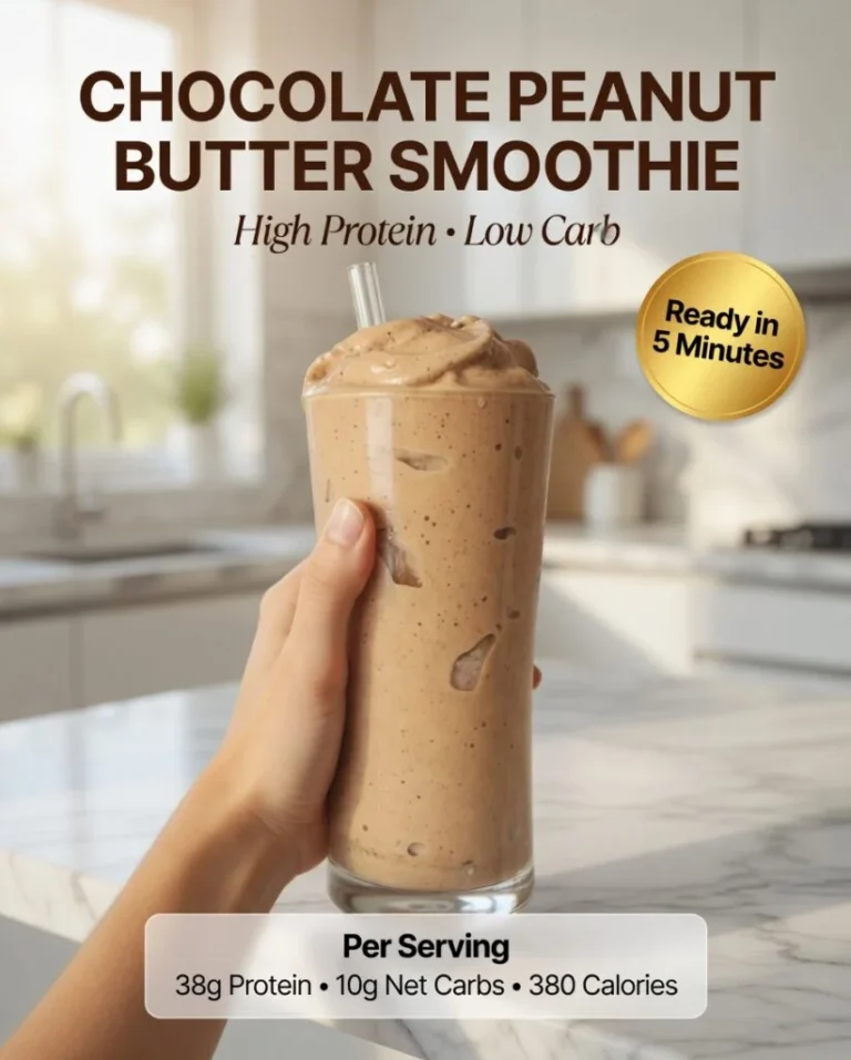 Chocolate Peanut Butter Smoothie