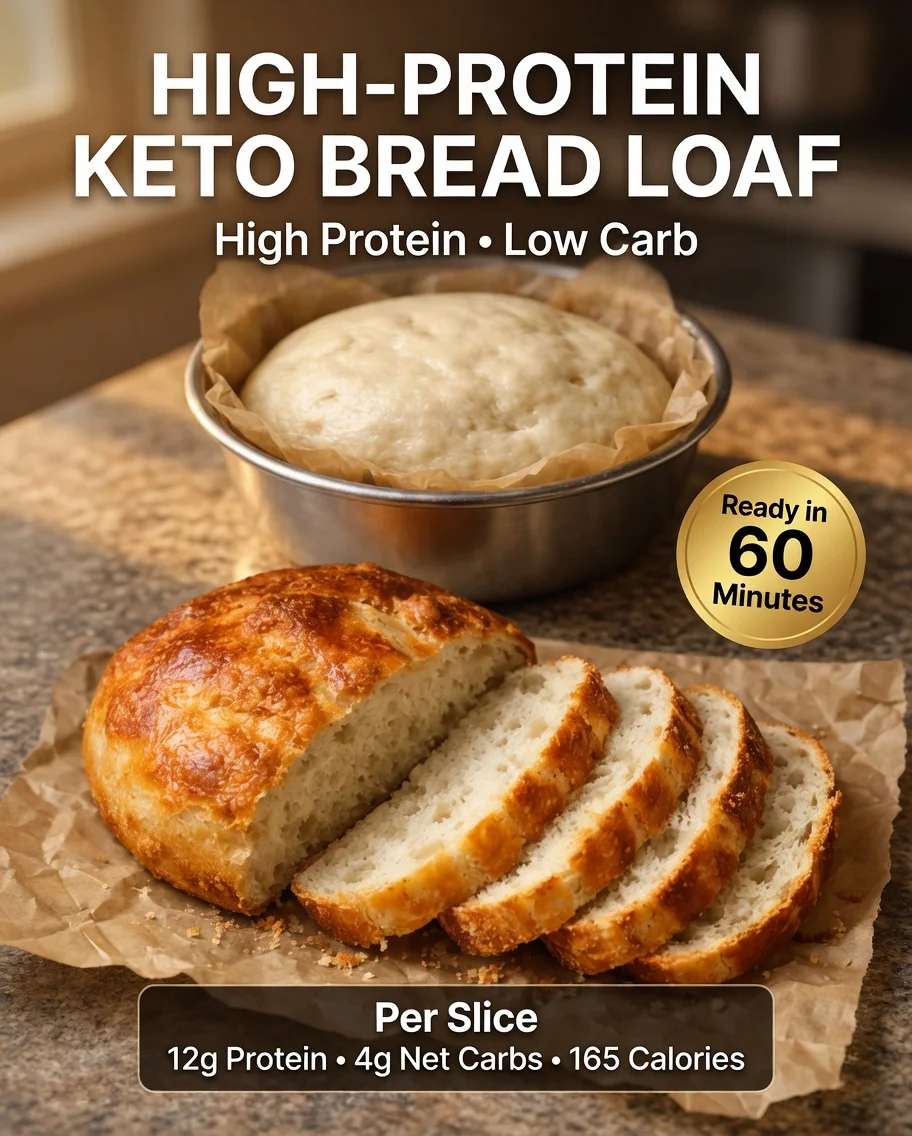 High-Protein Keto Bread Loaf