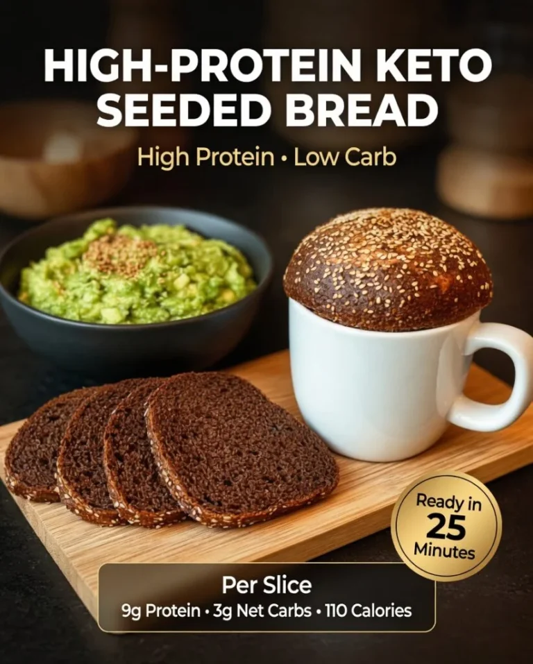 High-Protein Keto Seeded Bread