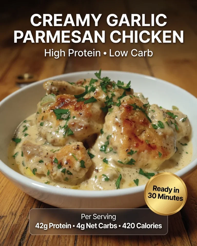 Creamy Garlic Parmesan Chicken