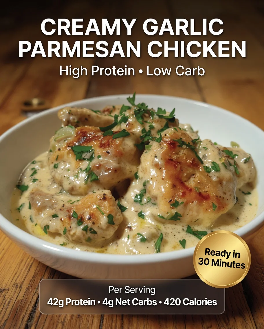 Creamy Garlic Parmesan Chicken