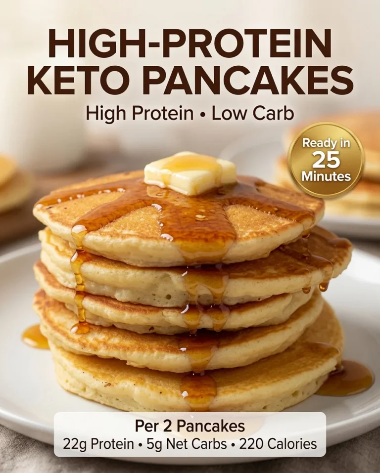 High-Protein Keto Pancakes