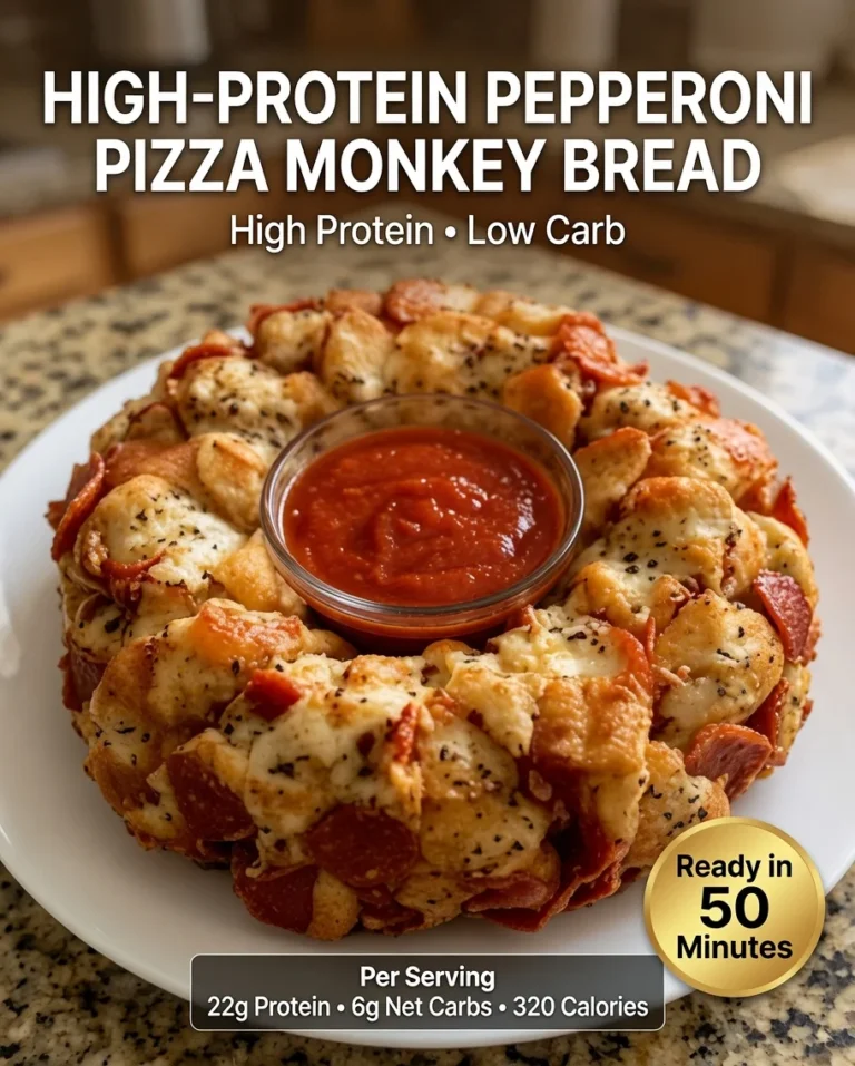 Pepperoni Pizza Monkey Bread