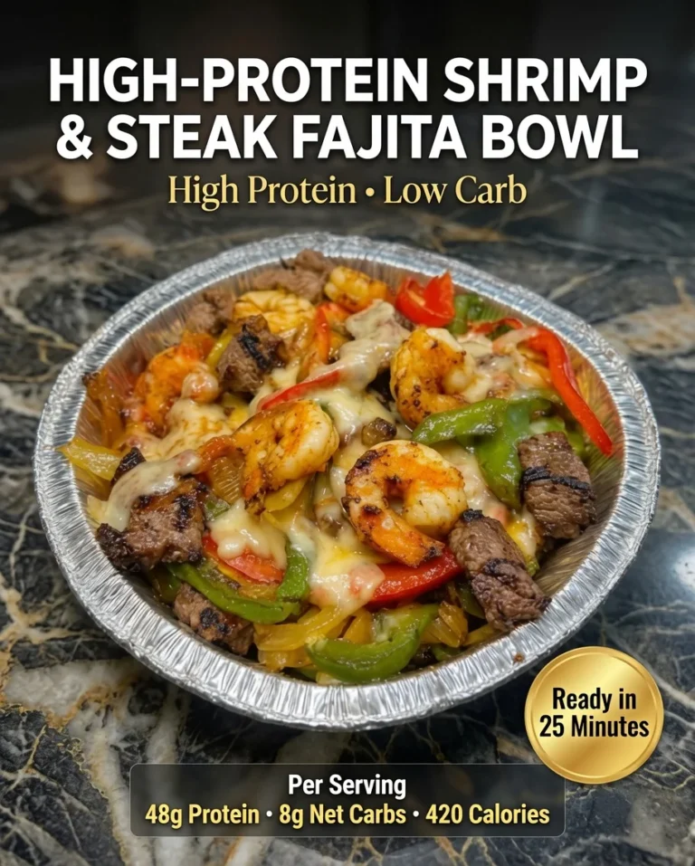 Shrimp & Steak Fajita Bowl