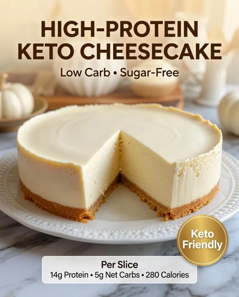 High-Protein Cheesecake