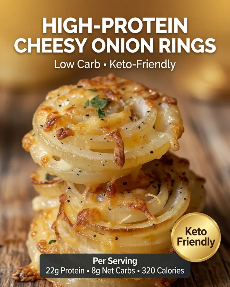 Cheesy Onion Rings