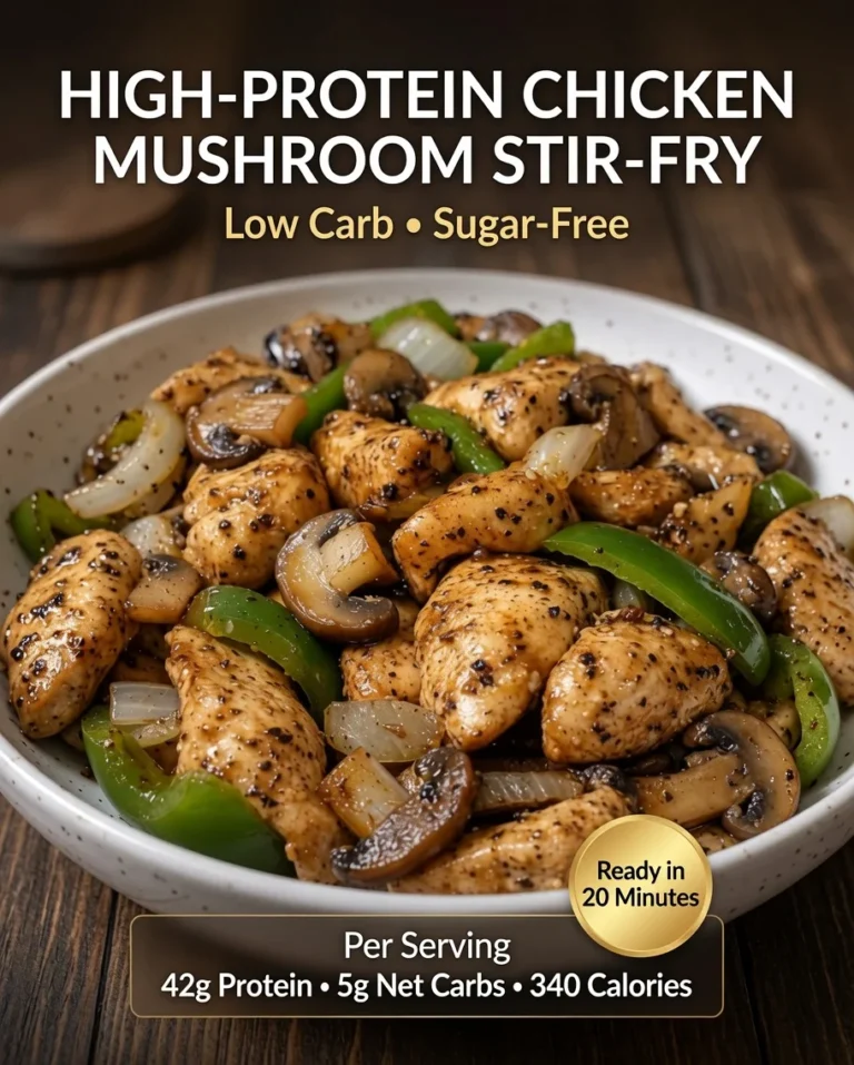 Chicken Mushroom Stir-Fry