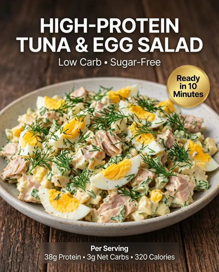 High-Protein Tuna and Egg Salad