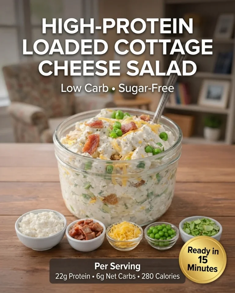 High-Protein Loaded Cottage Cheese Salad