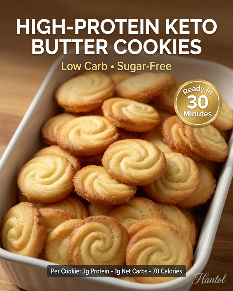 High-Protein Keto Butter Cookies