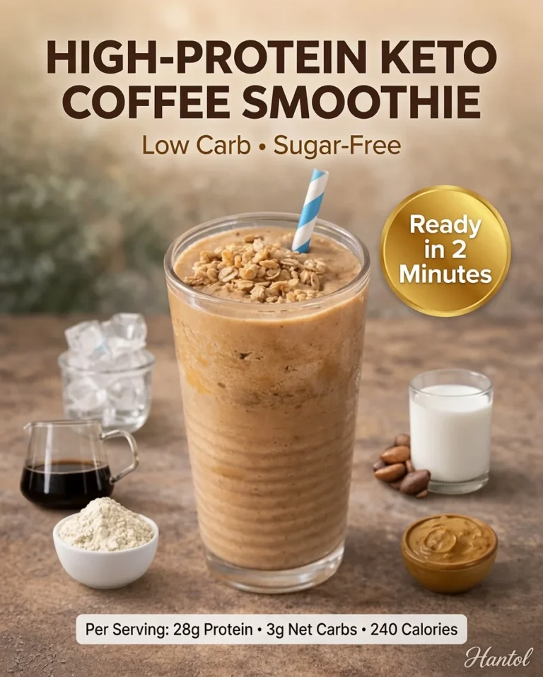 High-Protein Keto Coffee Smoothie