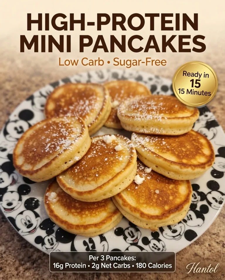 High-Protein Mini Pancakes