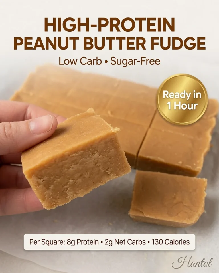 High-Protein Peanut Butter Fudge