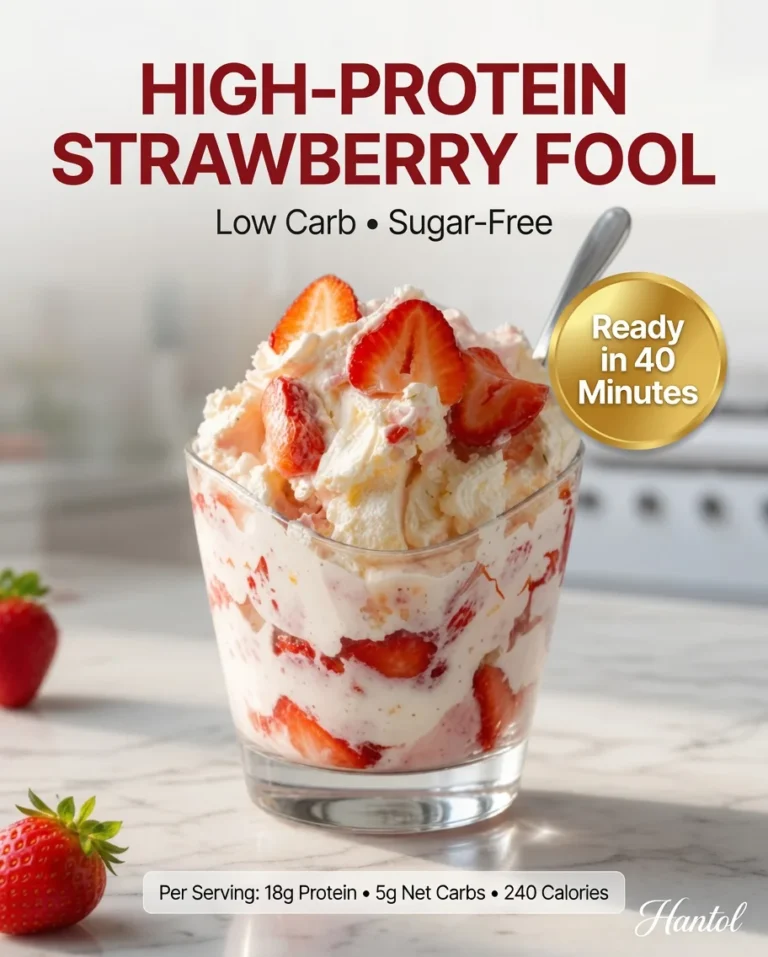High-Protein Strawberry Fool